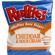 Ruffles Cheddar &amp; Sour Cream Chips