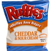 Ruffles Cheddar & Sour Cream Chips