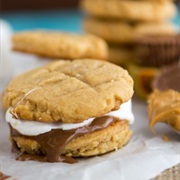 Reese's Peanut Butter Cookie S'mores