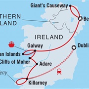Northern and Southern Ireland