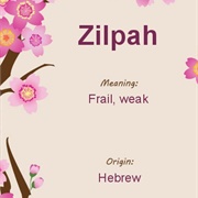 Zilpah
