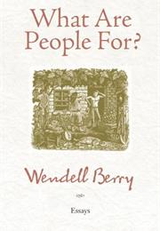 What Are People For?