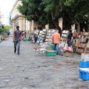Plaza De Armas Book Market