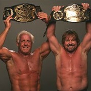 Ric Flair and Roddy Piper WWE World Tag Team Champion X1