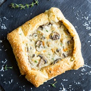 Cream Cheese Leek Onion Crepe