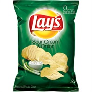 Lay&#39;s Sour Cream and Onion Chips