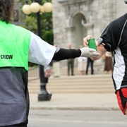 Volunteer at a Running Race