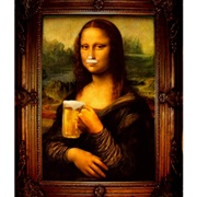 Mona Lisa - Beer Guzzler