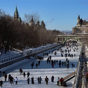 Rideau Canal Skateway, Ottawa, Canada