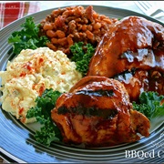 BBQ Chicken and Potato Salad