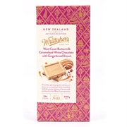 West Coast Buttermilk Caramelized White Chocolate With Gingerbread Biscuit