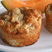 Peach and Brown Sugar Muffin