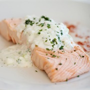 Poached Salmon