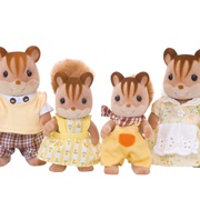 Hazelnut Chipmunk Family