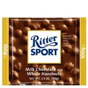 Ritter Sport Milk Chocolate Whole Hazelnut