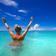 Swim at Sea for 15 Times