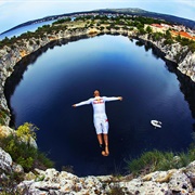 Dragon's Eye Lake, Croatia