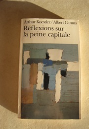Albert Camus Contre La Peine De Mort (Albert Camus)