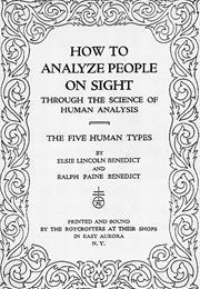 How to Analyze People on Sight
