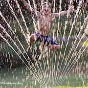 Play in the Sprinkler