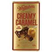 Whittakers Creamy Caramel Chocolate