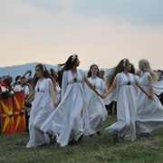 The Maiden Fair of Mount Găina, Romania