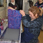 Ebru Art of Marbling, Turkey