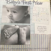 Baby&#39;s First Year Calendar