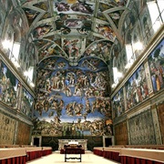 "Sistine Chapel" by Michelangelo in Vatican City