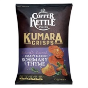 Copper Kettle Kumara Crisps Garlic Rosemary &amp; Thyme