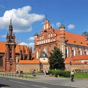 Church of St. Anne, Vilnius, Lithuania
