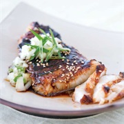 Sea Bass With Soy Sauce