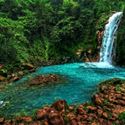 Rio Celeste Falls, Costa Rica