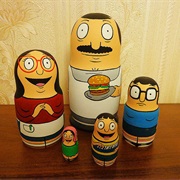 Bob's Burger Nesting Dolls