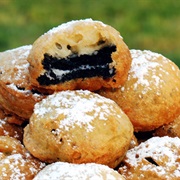 Eat a Deep Fried Oreo