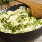 Pesto Mashed Potatoes