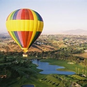 Hot Air Balloons Over Carmel Valley/Rancho Santa Fe