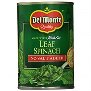 Canned Spinach