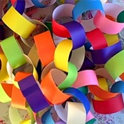 Paper Chains - Selfmade Birthday Decoration