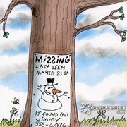 Put Up Flyers for "Missing" Snowmen