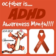 ADHD Awareness Month (October)