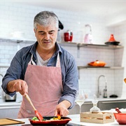 Men Making Dinner
