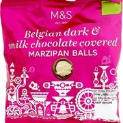 M&S Marzipan Balls