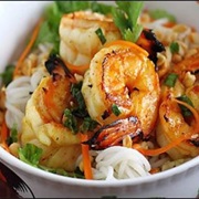 Bún Thịt Nướng Tôm