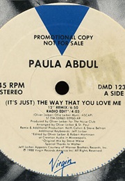 Paula Abdul: It's Just, the Way That You Love Me, Version 2 (1989)
