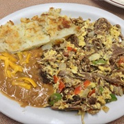 Machaca and Eggs