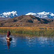 Highest Navigable Lake - Lake Titicaca, Peru &amp; Bolivia