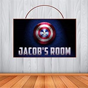 Captain America Room Decor