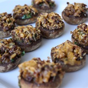 Sausage-Stuffed Mushrooms