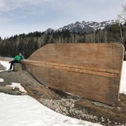 The World's Largest Paddle, Parson, British Columbia
